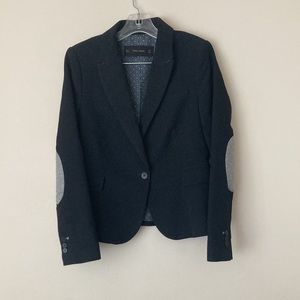 Zara Large New Blazer With Elbow patch